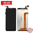 Модуль (дисплей+сенсор) для Oukitel K5 чорний