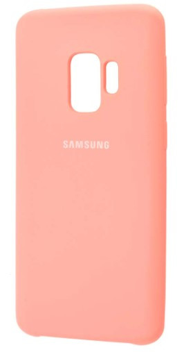 Силіконовий чохол "Original Silicone Case" Samsung S9 (G960) рожевий