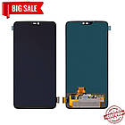 Модуль (дисплей+сенсор) для OnePlus 6 A6000 (OLED) чорний