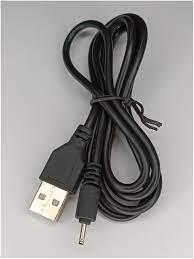 USB кабель зарядка для NOKIA тонкая 2.0*0.6mm 1м
