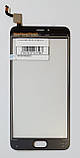 Сенсор (Touchscreen) для Meizu M5 (M611) чорний, фото 4