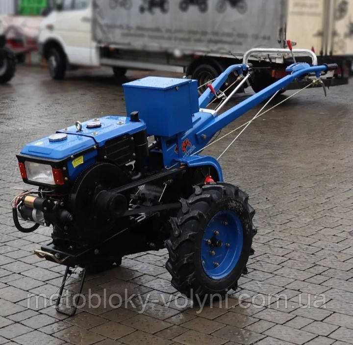 Мотоблок ЗУБР JR-Q79E 10 к.с. зібраний КОМПЛЕКТ