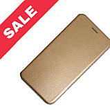 Чохол-книжка "Classy Level" для Samsung A01/A015 золотий, фото 4