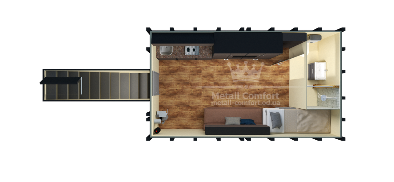 Бункерний комплекс «MINI SHELTER» L