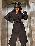 Пальто жіноче кашемірове 1039 АБ, фото 3
