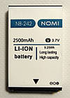 Акумулятор NB-242 для NOMI i242  (2500mAh)