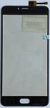 Сенсор (Touchscreen) для Meizu U20 чорний, фото 3