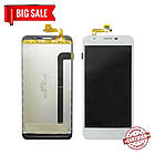 Модуль (дисплей+сенсор) для Oukitel U7 Pro/BRAVIS Atlas A551 Dual SIM білий