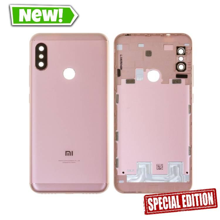 Задня кришка для Xiaomi Redmi 6 Pro\MIA2 Lite Rose, фото 1