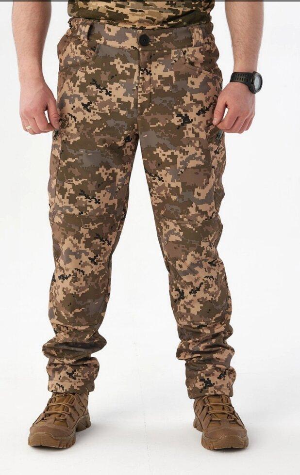 Штани Soft Shell Піксель, фото 1