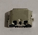 Конектор заряджання для LG E730 Optimus SOL, Sony Ericsson U5, X10, X8, 5 pin, micro-USB (тип-B)