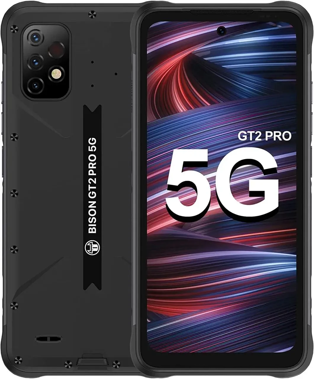 Захищений смартфон  Umidigi Bison GT2 Pro 8/256GB АКБ 6 150мАг Black, фото 1