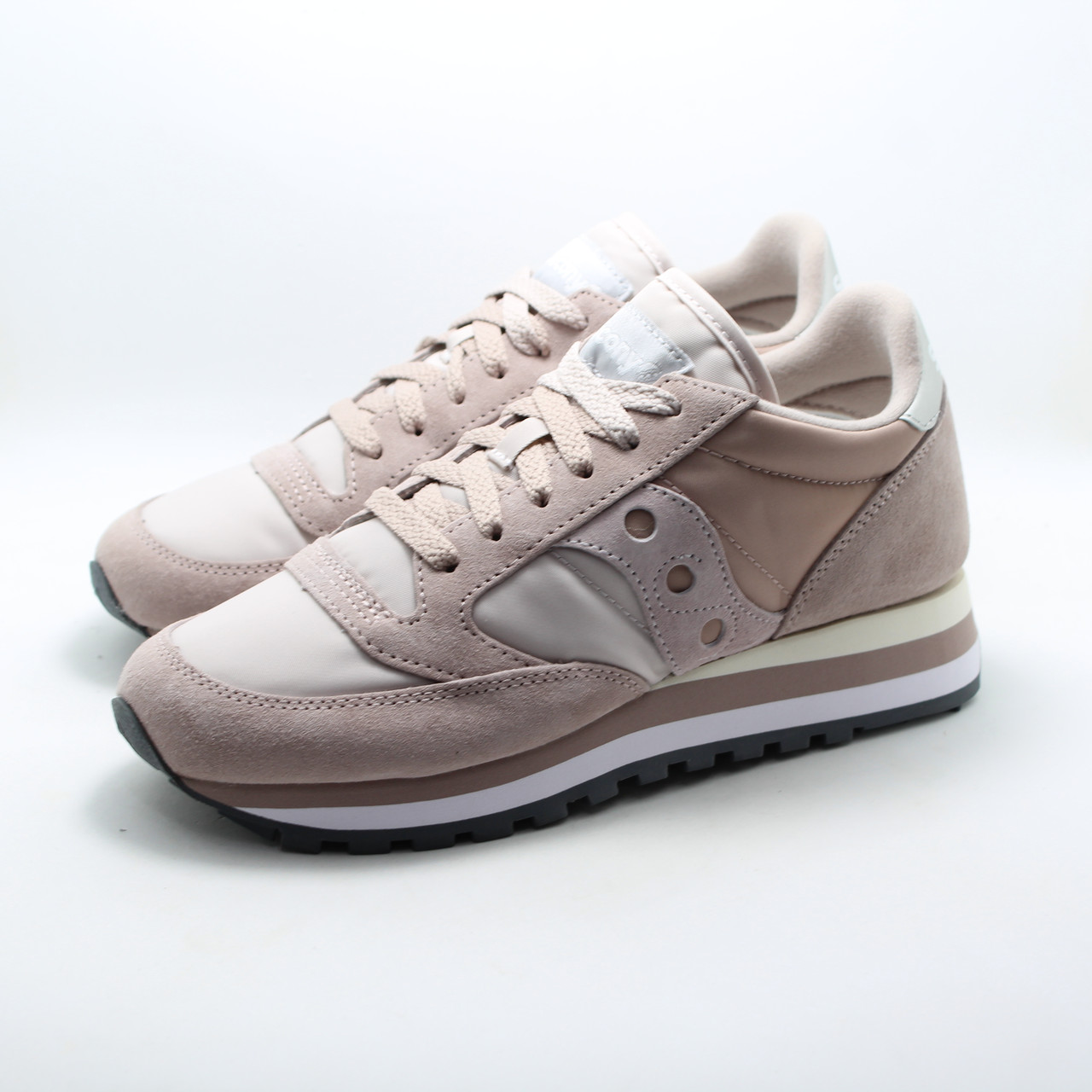 Женские кроссовки Saucony Jazz Original замшевые, розовые - фото 3 - id-p1772859383