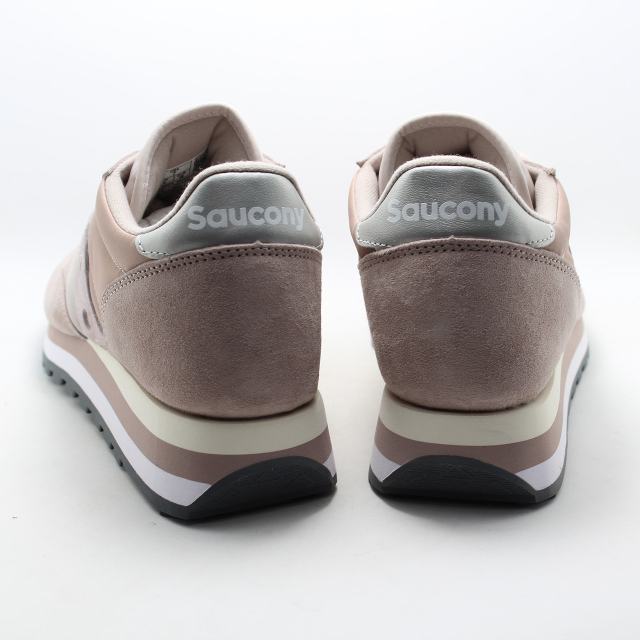 Женские кроссовки Saucony Jazz Original замшевые, розовые - фото 7 - id-p1772859383