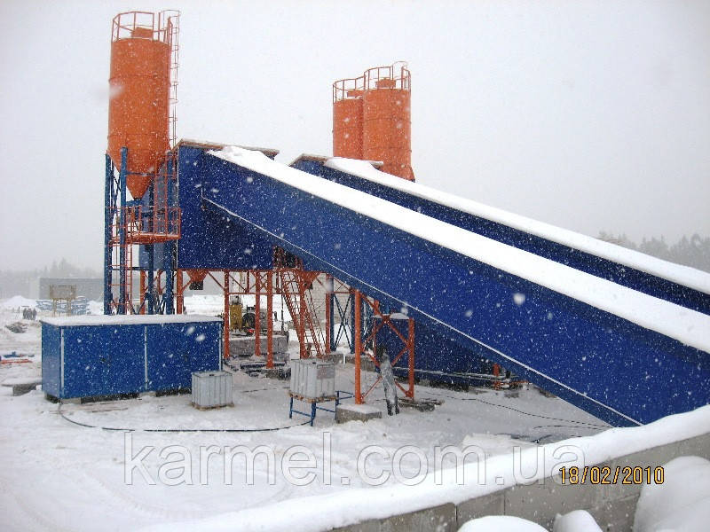 Бетоносмесительная установка KARMEL 140K STANDART ROTOR (140 м.куб./час.) - фото 2 - id-p1694773104
