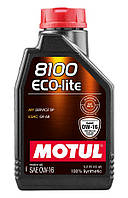 Моторное масло MOTUL / 8100 Eco-lite 0W16 / 1 л