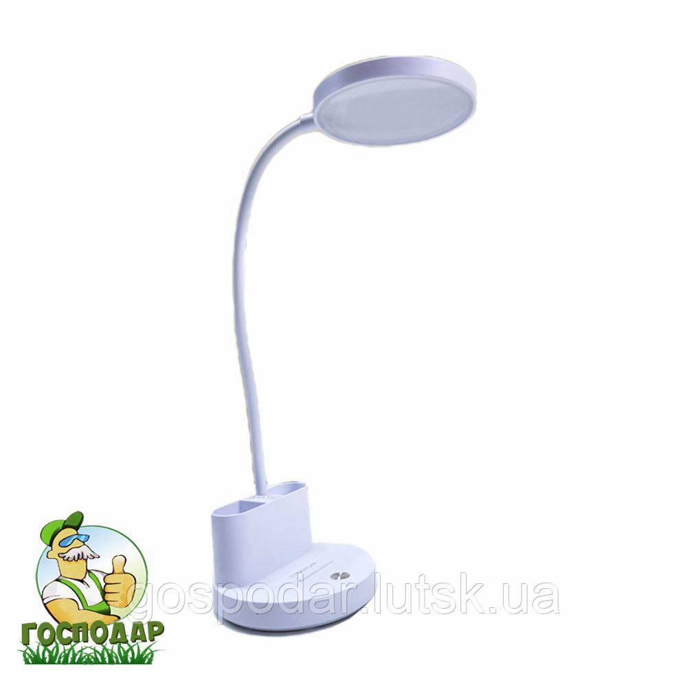 Лампа настільна Titanum TTLTF-011W 6W 2700-6000K, LED настільна лампа з акумулятором, фото 1