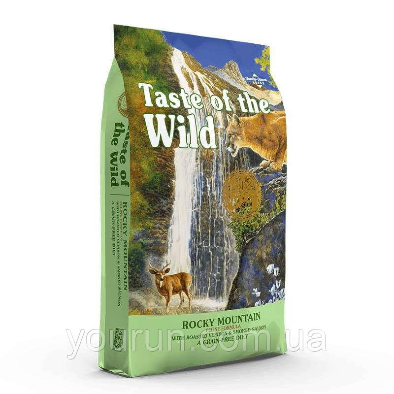 Taste of the Wild (Тейст оф зе Вайлд) Rocky Mountain Feline Formula -Сухий корм для котів (козуля/лосось)2кг
