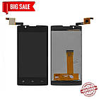 Модуль (дисплей+сенсор) для Fly FS401 чорний