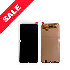 Модуль (дисплей + сенсор) для Samsung A30/A305 OLED Black