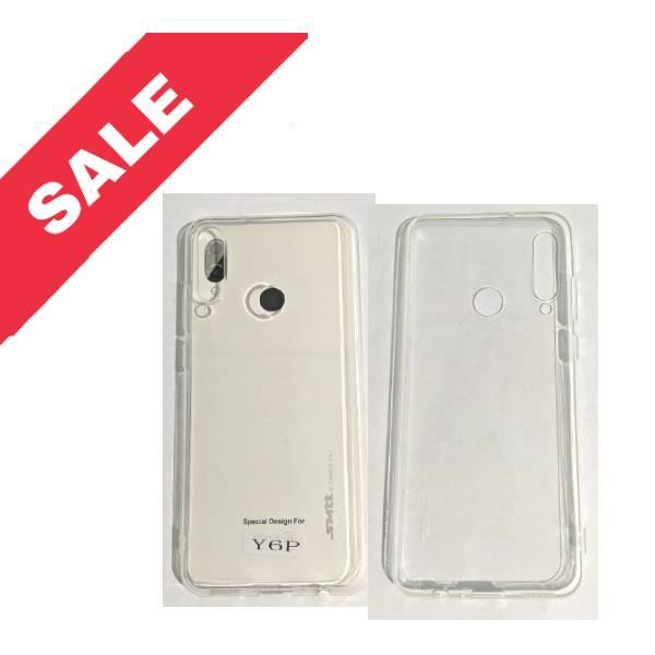 Силіконовий чохол "SMTT" для Huawei Y6p Прозорий, фото 1