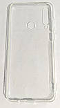Силіконовий чохол "SMTT" для Huawei Y6p Прозорий, фото 3