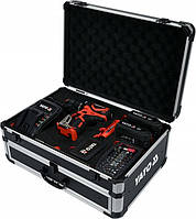 Набір шуропокрут-дриль + свердла 126 предметів YATO YT-44250