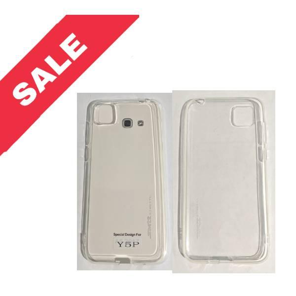 Силіконовий чохол "SMTT" для Huawei Y5p Прозорий, фото 1