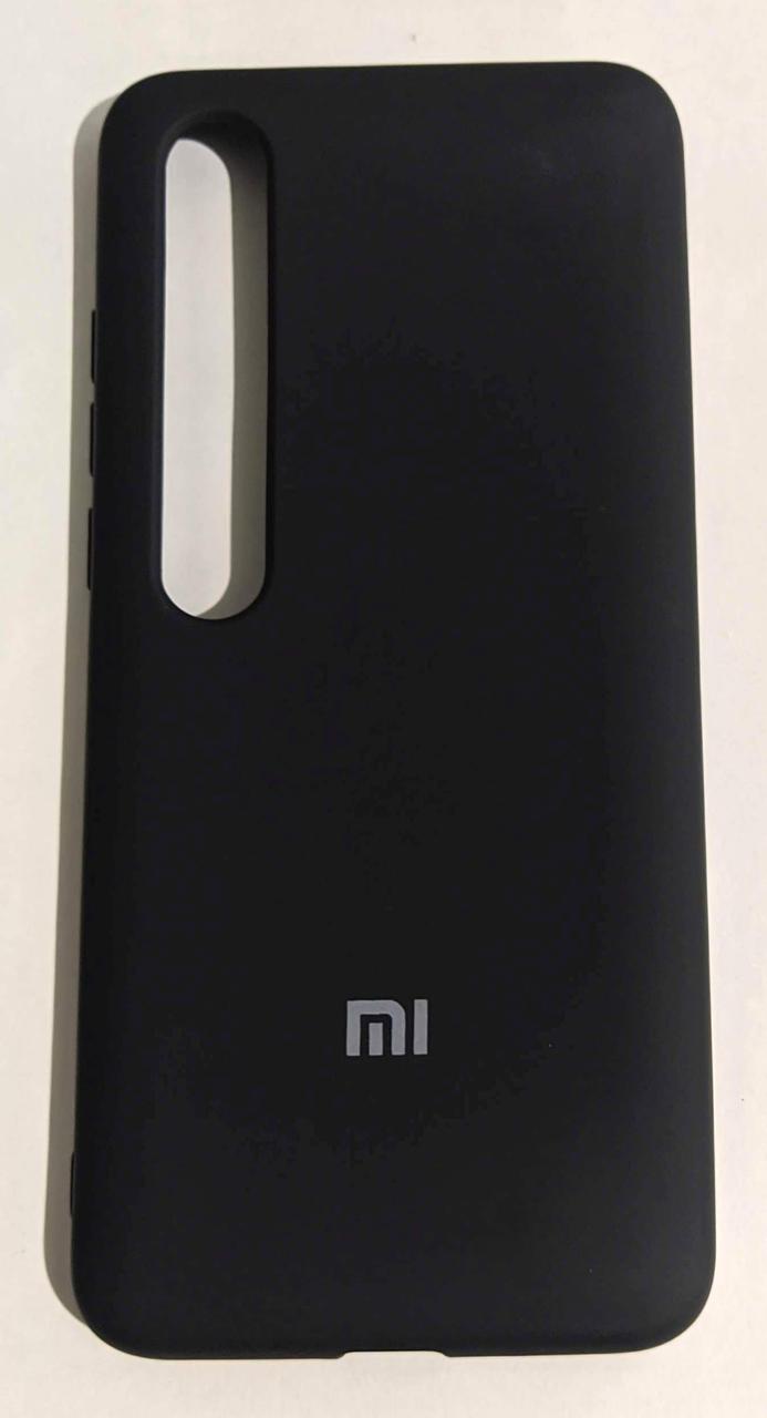 Силіконовий чохол "Original Silicone Case" Xiaomi Mi 10 Pro чорний, фото 1