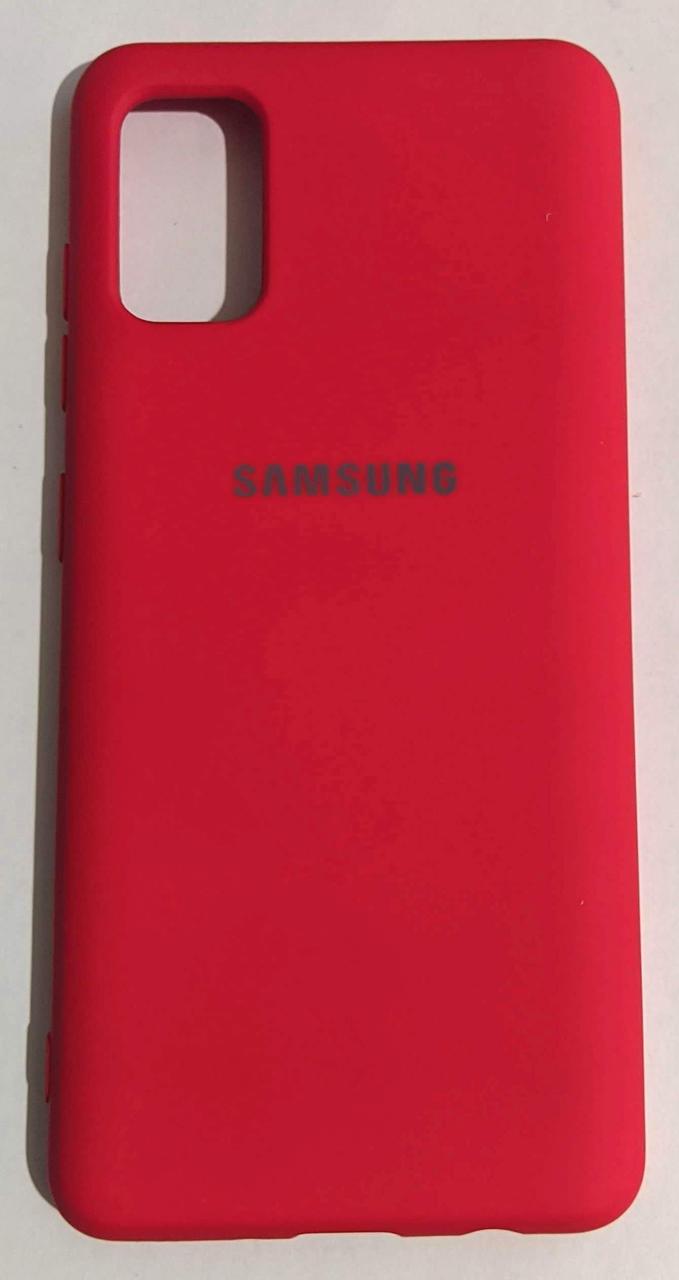 Силіконовий чохол "Original Silicone Case" Samsung A415/A41 червоний
