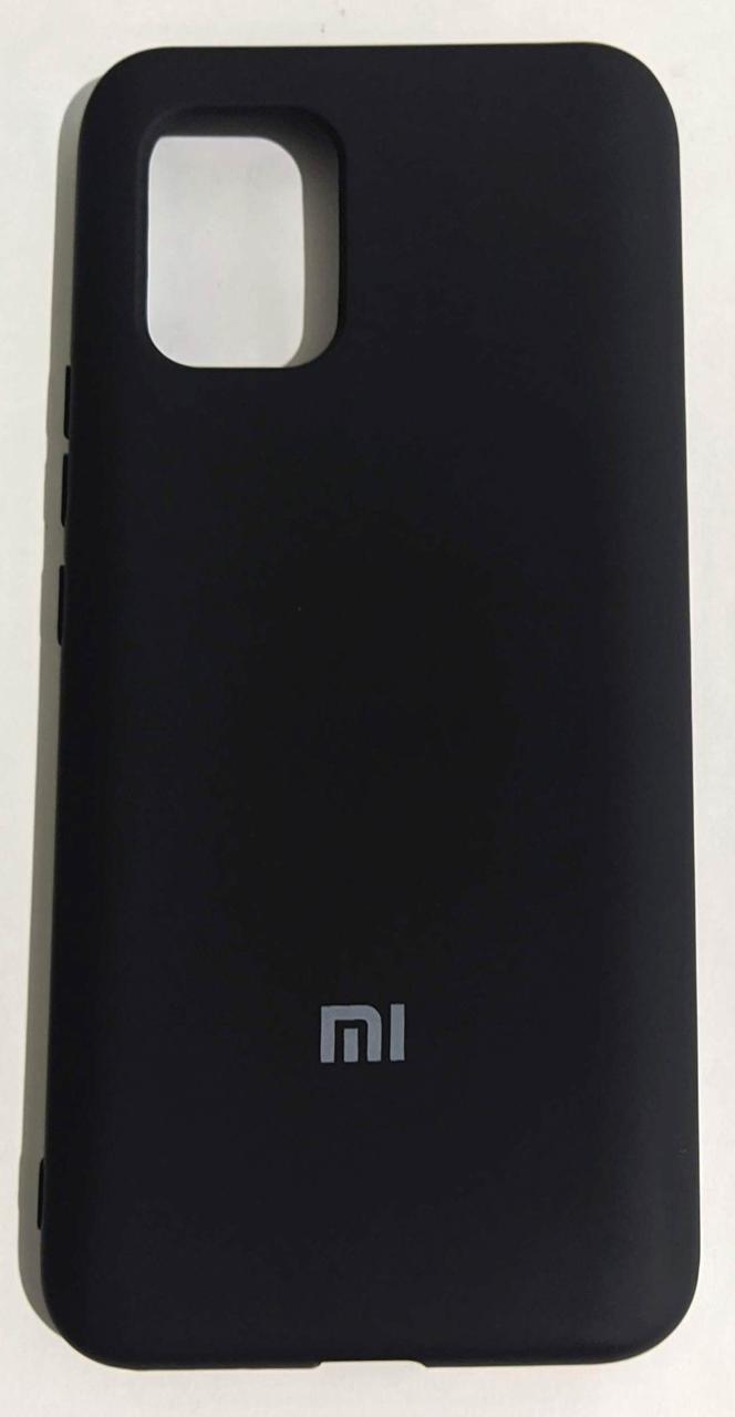 Силіконовий чохол "Original Silicone Case" Xiaomi Mi 10 Lite чорний, фото 1