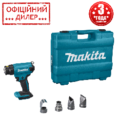 Акумуляторний професійний технічний фен Makita DHG180ZK (Без АКБ і ЗП)