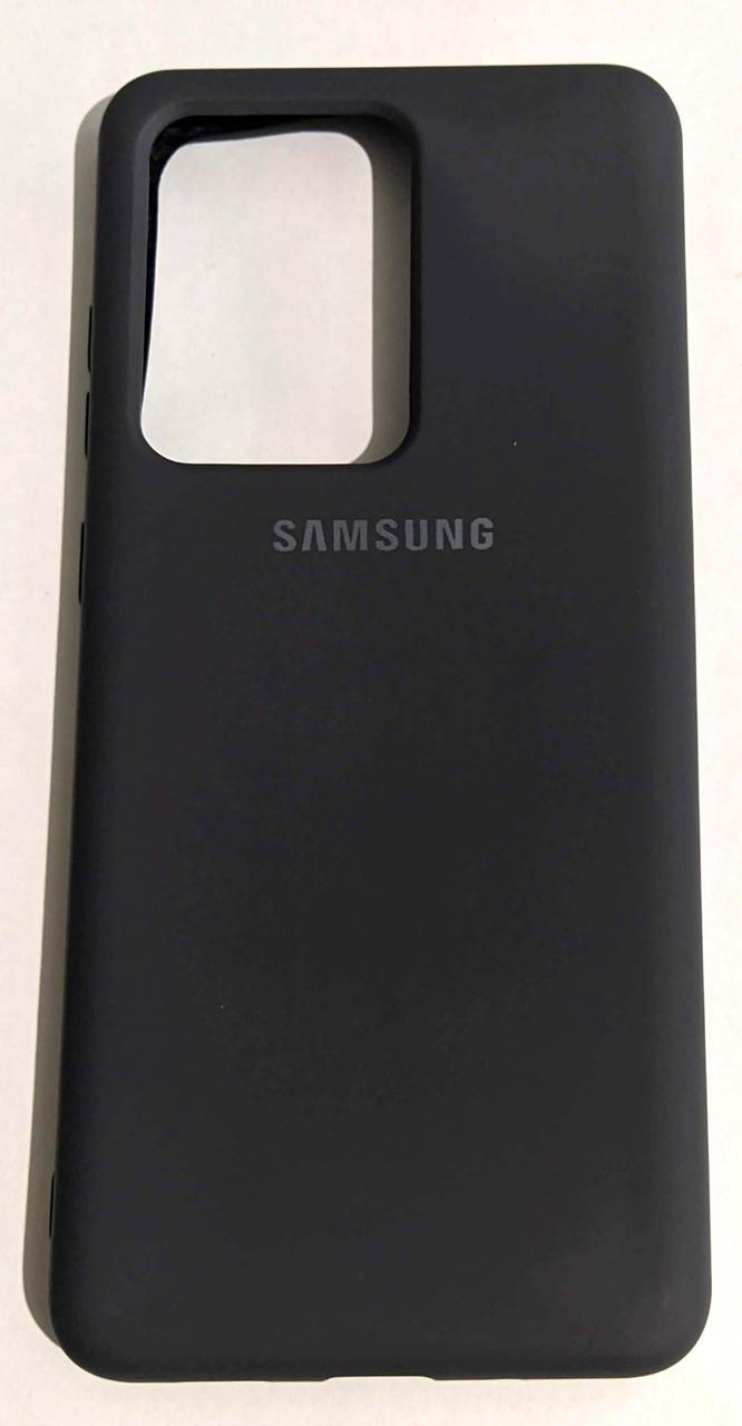Силіконовий чохол "Original Silicone Case" Samsung G988/S20 Ultra чорний
