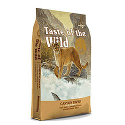 Taste of the Wild(Тейст оф зеВайлд)Canyon River Feline Formula - Сухий корм для кішок (форель/лосось)2кг