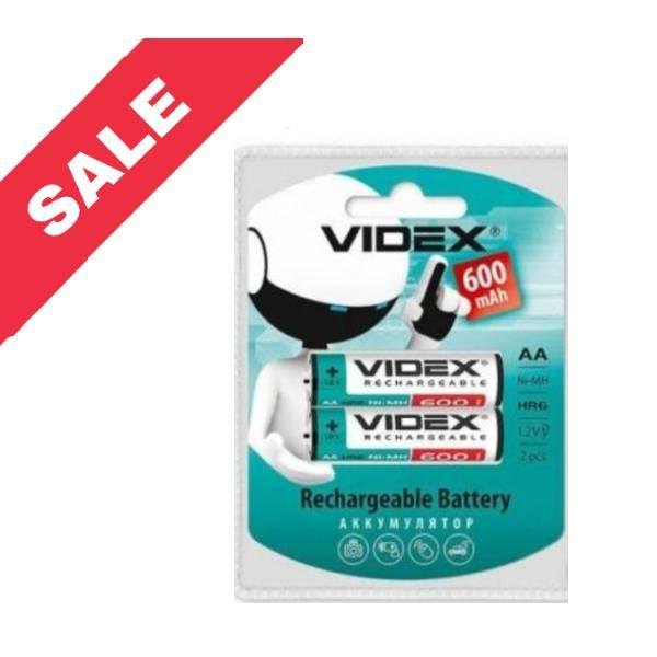 Батарейка Videx AAA 600 mAh 2шт Ni-MH