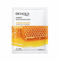 Тканинна маска для обличчя BIOAQUA Honey Moisturizing Mask з екстрактом меду 25 г