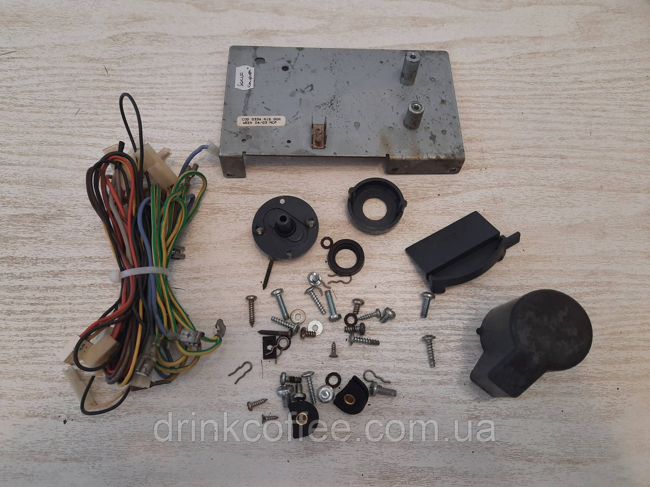 Дрібні деталі + дроти для кавомашини Saeco Magic Comfort + SUP012DE б/у, фото 1