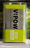 Акумулятор Крона VIPOW 250 mAh, фото 3