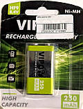 Акумулятор Крона VIPOW 250 mAh, фото 4