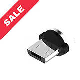 Магнітний перехідник до USB MICRO 360, фото 2