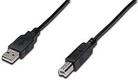 Кабель перехідник USB-принтер 1.5м чорний