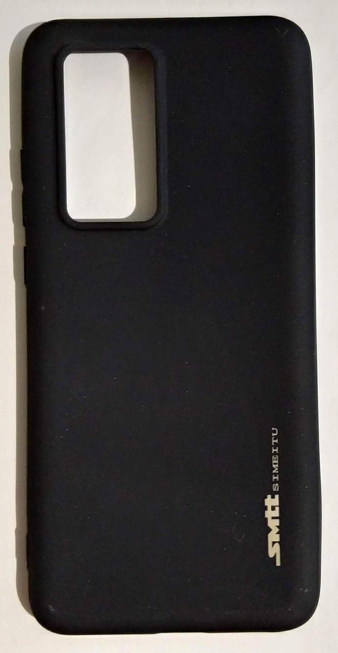 Силіконовий чохол "SMTT" для Huawei P40 Pro Чорний, фото 1