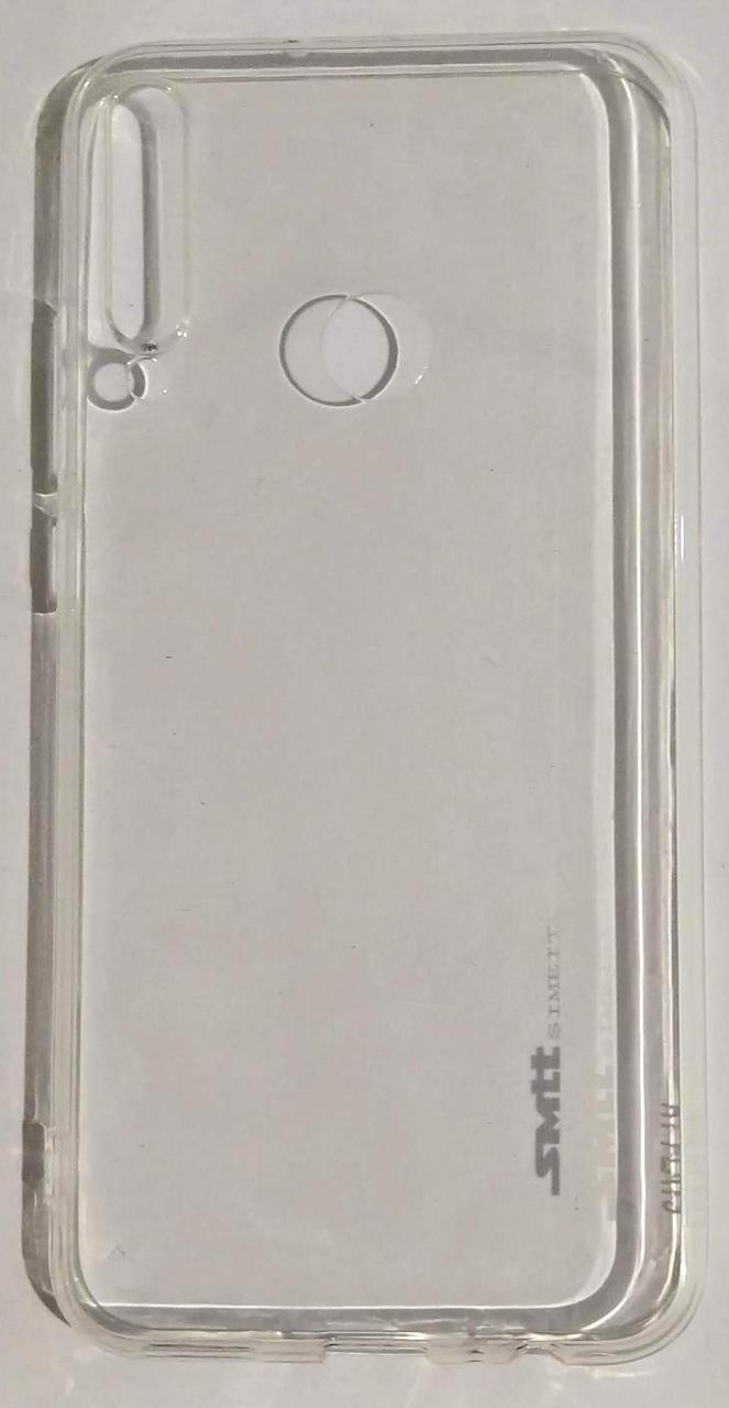Силіконовий чохол "SMTT" для Huawei P40 Lite E/Y7p Прозорий, фото 1