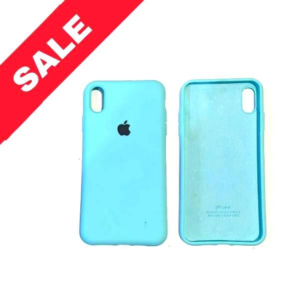 Силіконовий чохол "Original Silicone Case" iPhone XS MAX бірюзовий, фото 1