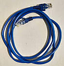 Мережевий кабель (Патч-корд) LAN 2m Blue