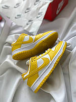 Жіночі кроссівки модні Nike Dunk Low Yellow. Кросси жіночі Найк Данк., фото 5