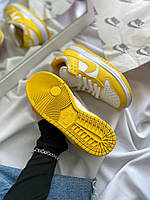 Жіночі кроссівки модні Nike Dunk Low Yellow. Кросси жіночі Найк Данк., фото 7