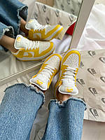Жіночі кроссівки модні Nike Dunk Low Yellow. Кросси жіночі Найк Данк., фото 10