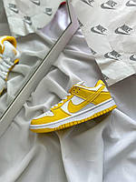 Жіночі кроссівки модні Nike Dunk Low Yellow. Кросси жіночі Найк Данк., фото 11