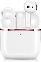 Бездротові навушники гарнітура Yobola T2 Pro Bluetooth v5.1 Сенсорні Білий, Amazon, Німеччина